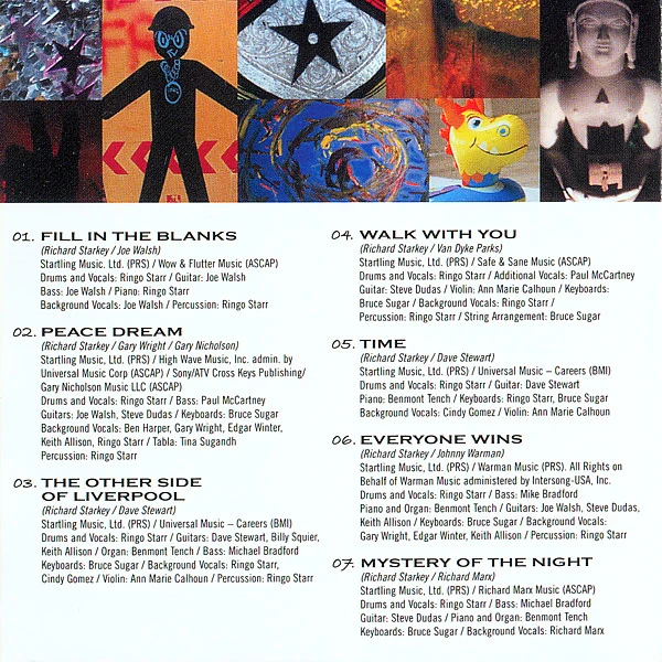 Ringo Starr - Y Not (CD, Album) (Mint (M)) - Image 2