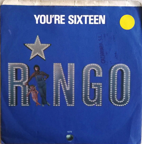 Ringo* - You're Sixteen (7", Win) (Very Good Plus (VG+)) - Image 2
