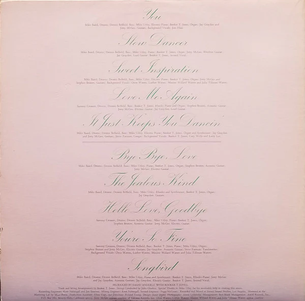 Rita Coolidge - Love Me Again (LP, Album, Mon) (Very Good Plus (VG+)) - Image 2