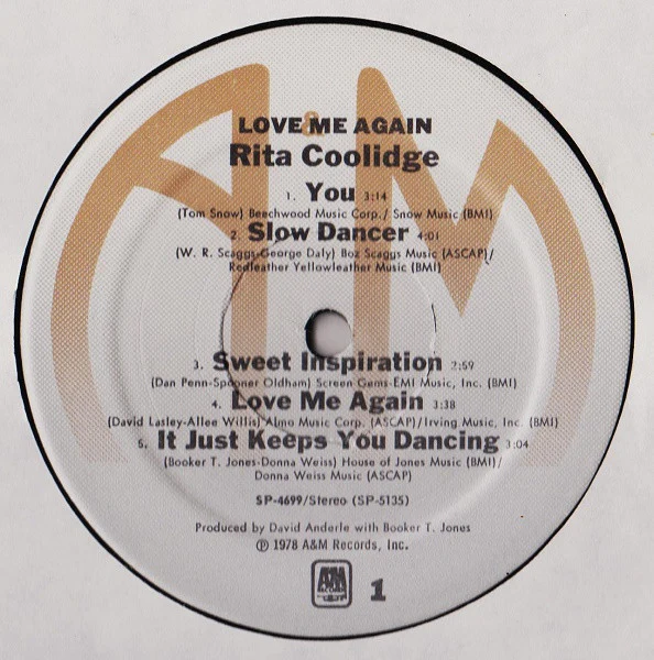 Rita Coolidge - Love Me Again (LP, Album, Ter) (Near Mint (NM or M-)) - Image 3