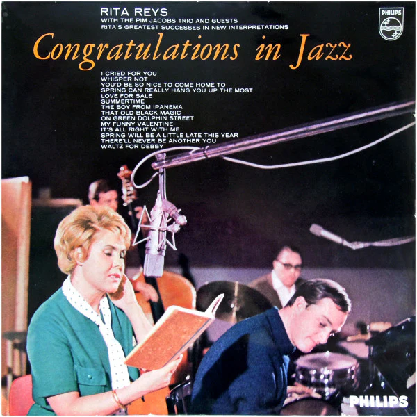 Rita Reys - Congratulations In Jazz (LP, Album, Mono) (Good (G))
