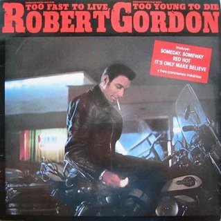 Robert Gordon - Too Fast To Live, Too Young To Die (LP, Comp, Ind) (Near Mint (NM or M-)) - Image 5