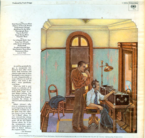 Robert Johnson - King Of The Delta Blues Singers (Vol. II) (LP, Album, Comp, Mono, Ter) (Near Mint (NM or M-)) - Image 2