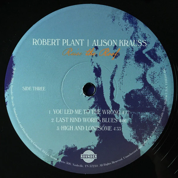 Robert Plant | Alison Krauss - Raise The Roof (2xLP, Album, Ltd, Alt) NEW & SEALED - Image 5