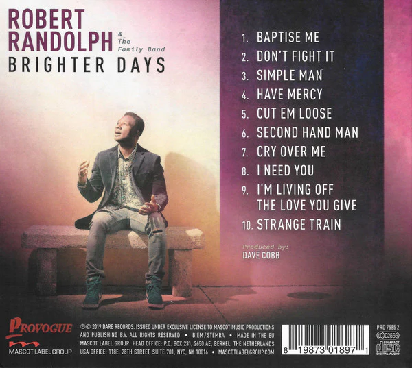 Robert Randolph & The Family Band - Brighter Days (CD, Album) (Mint (M)) - Image 2