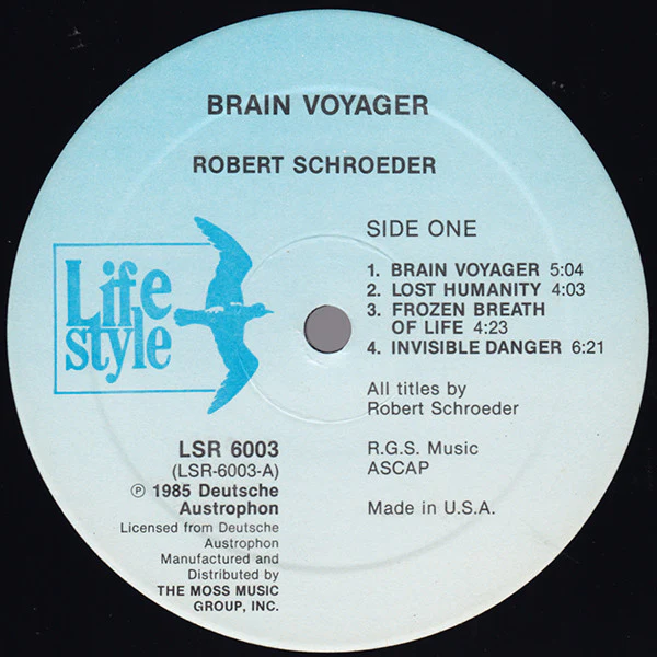 Robert Schröder - Brain Voyager (LP, Album) (Near Mint (NM or M-)) - Image 3