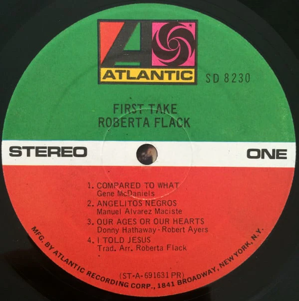 Roberta Flack - First Take (LP, Album, PR ) (Very Good Plus (VG+)) - Image 3