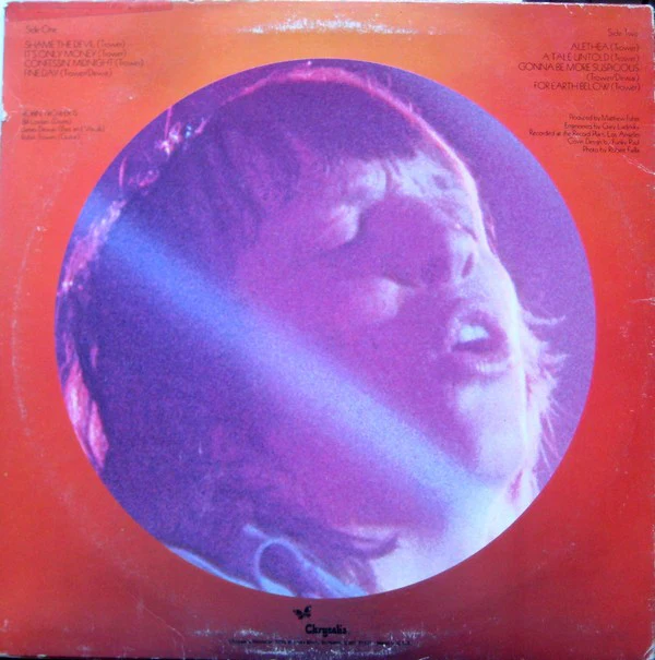 Robin Trower - For Earth Below (LP, Album, Pit) (Good Plus (G+)) - Image 2