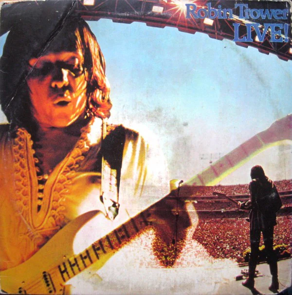 Robin Trower - Robin Trower Live! (LP, Album, RP) (Good Plus (G+))