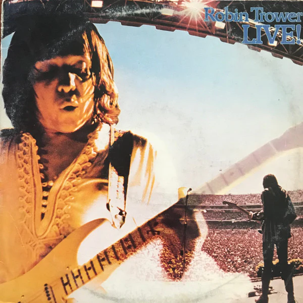 Robin Trower - Robin Trower Live! (LP, Album, San) (Good Plus (G+))