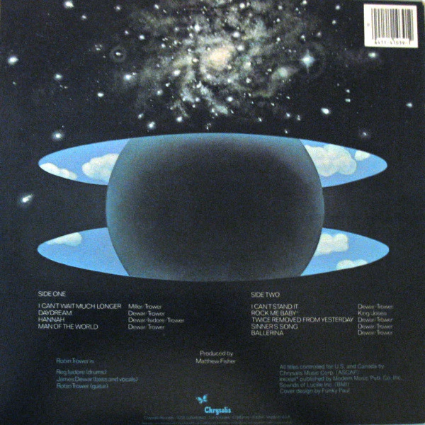 Robin Trower - Twice Removed From Yesterday (LP, Album, RE, Car) (Near Mint (NM or M-)) - Image 2