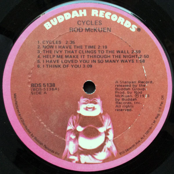 Rod McKuen - Cycles (LP, Album) (Very Good Plus (VG+)) - Image 3