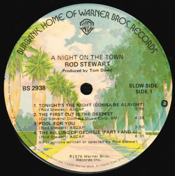 Rod Stewart - A Night On The Town (LP, Album, Win) (Very Good Plus (VG+)) - Image 3