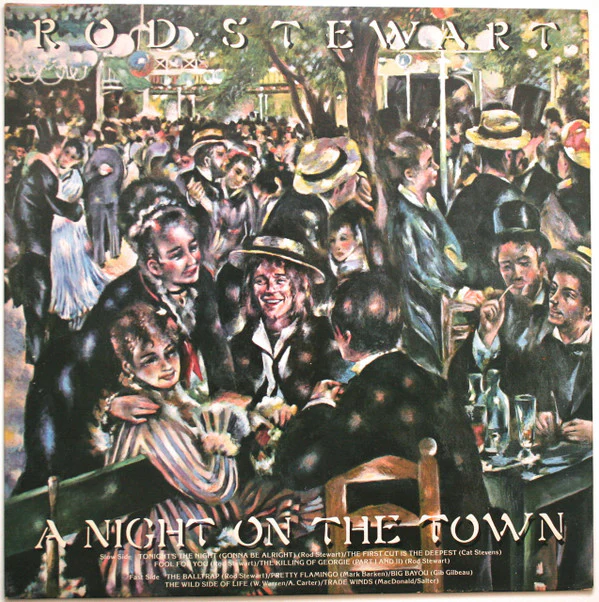 Rod Stewart - A Night On The Town (LP, Album, Win) (Very Good Plus (VG+))