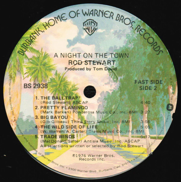 Rod Stewart - A Night On The Town (LP, Album, Win) (Very Good Plus (VG+)) - Image 4