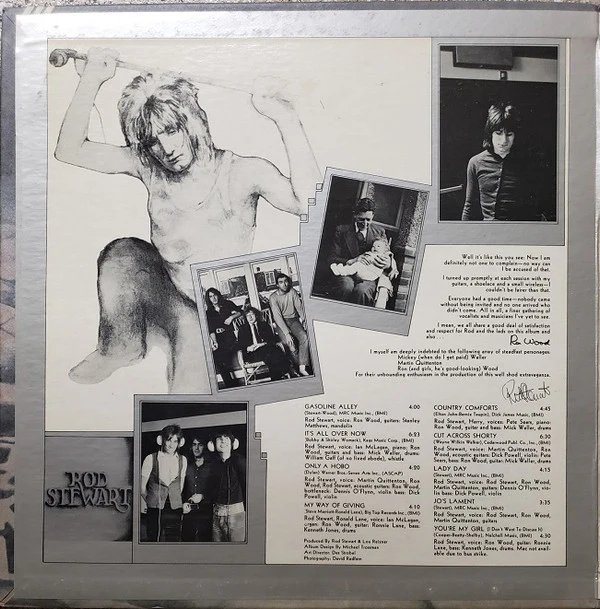 Rod Stewart - Gasoline Alley (LP, Album, Phi) (Very Good Plus (VG+)) - Image 2