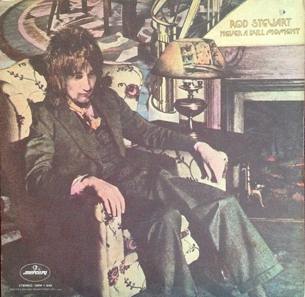 Rod Stewart - Never A Dull Moment (LP, Album, Pit) (Very Good Plus (VG+))