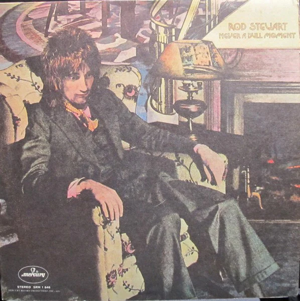Rod Stewart - Never A Dull Moment (LP, Album) (Very Good (VG))