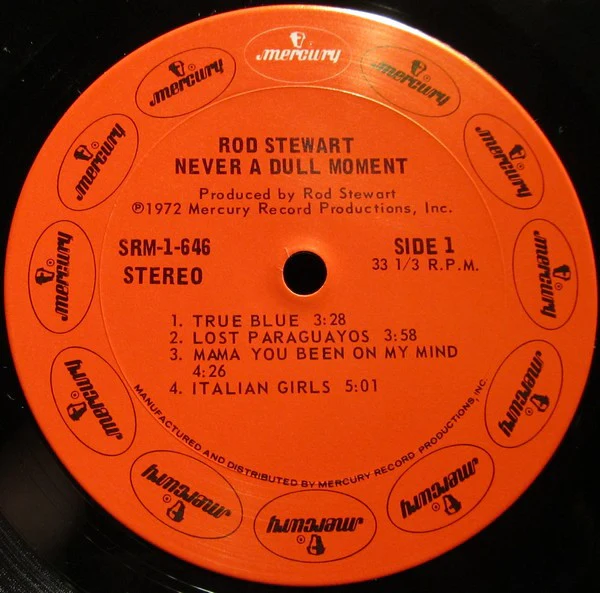 Rod Stewart - Never A Dull Moment (LP, Album) (Very Good (VG)) - Image 5