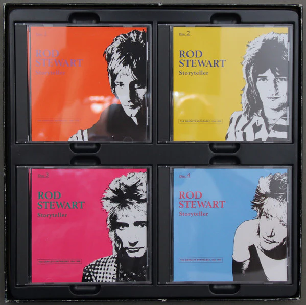 Rod Stewart - Storyteller (The Complete Anthology: 1964 - 1990) (4xCD, Comp + Box) (Near Mint (NM or M-)) - Image 2