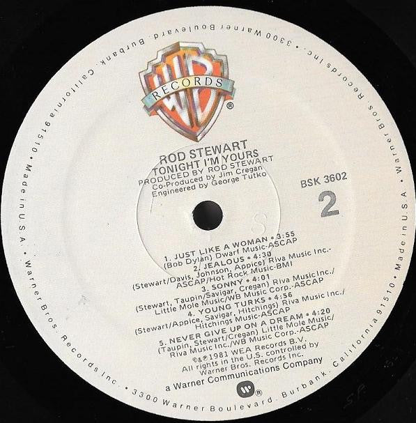 Rod Stewart - Tonight I'm Yours (LP, Album, Spe) (Very Good Plus (VG+)) - Image 4