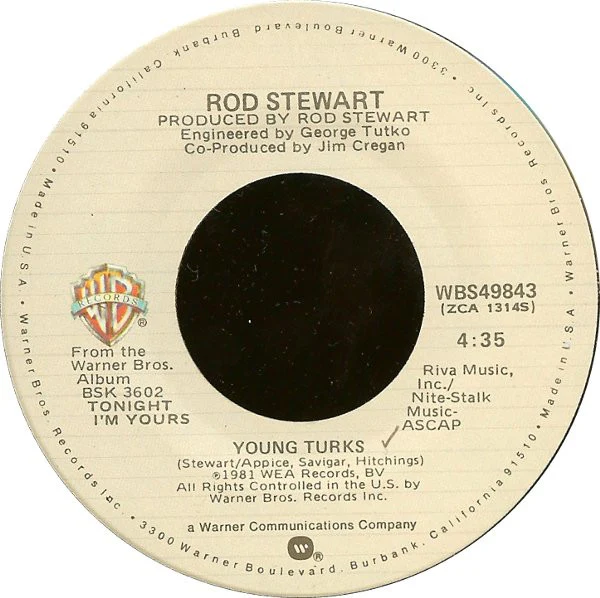 Rod Stewart - Young Turks (7", Jac) (Very Good Plus (VG+)) - Image 3