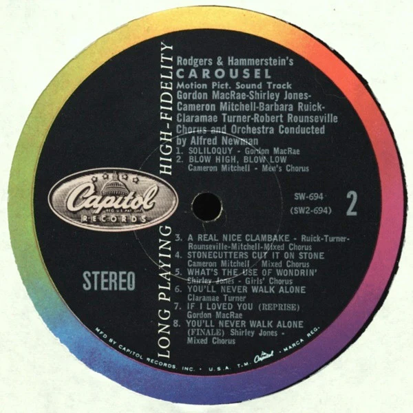 Rodgers & Hammerstein - Carousel (LP, Album) (Very Good (VG)) - Image 4
