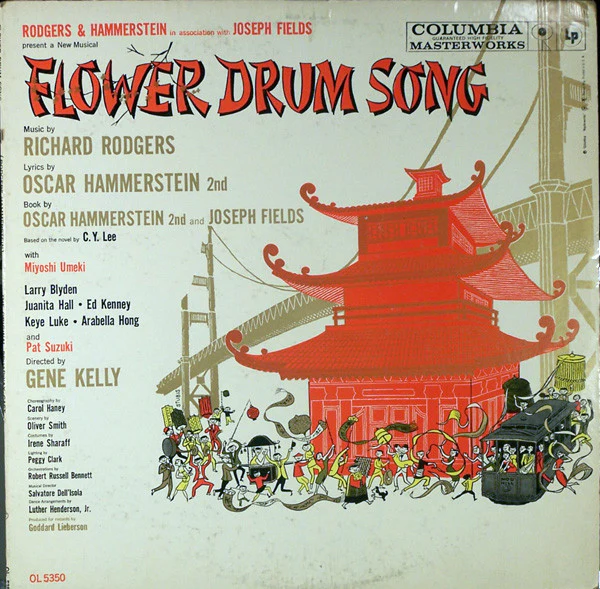 Rodgers & Hammerstein In Association With Joseph Fields - Flower Drum Song (LP, Album, Mono) (Very Good Plus (VG+))