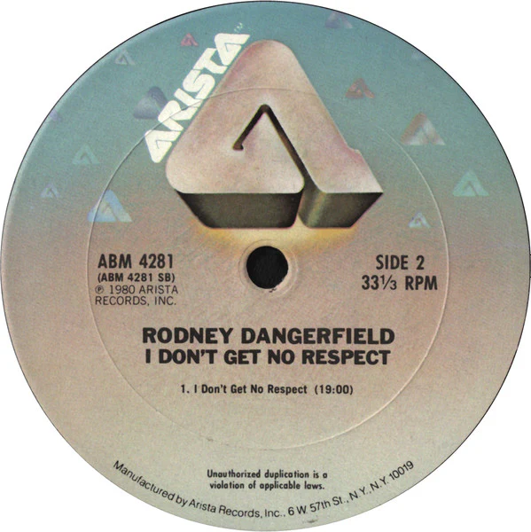 Rodney Dangerfield - I Don't Get No Respect (LP, Album, RE, Pit) (Near Mint (NM or M-)) - Image 4