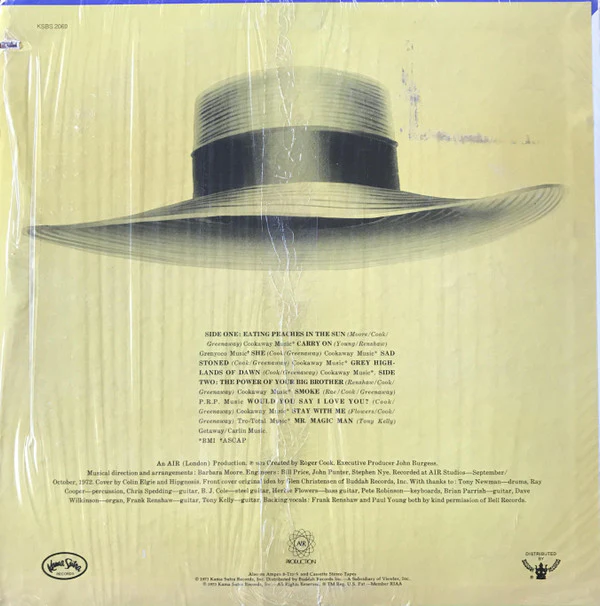 Roger Cook - Minstrel In Flight (LP, Album, Promo) (Very Good (VG)) - Image 2