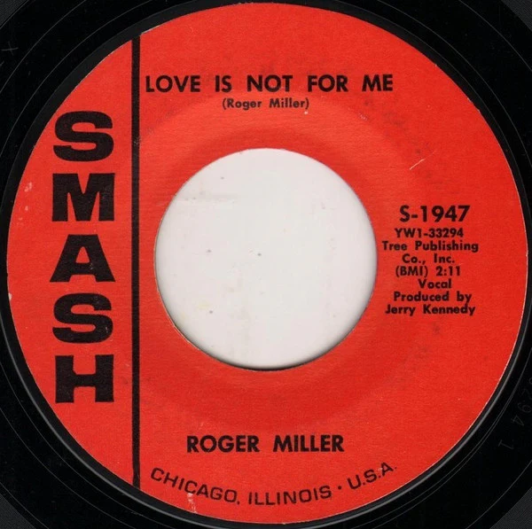 Roger Miller - Do-Wacka-Do (7", Single) (Very Good (VG)) - Image 3