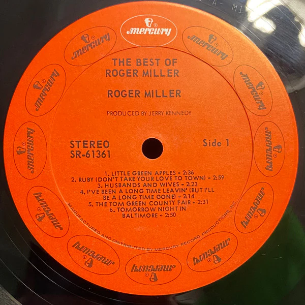 Roger Miller - The Best Of Roger Miller (LP, Comp) (Very Good Plus (VG+)) - Image 4