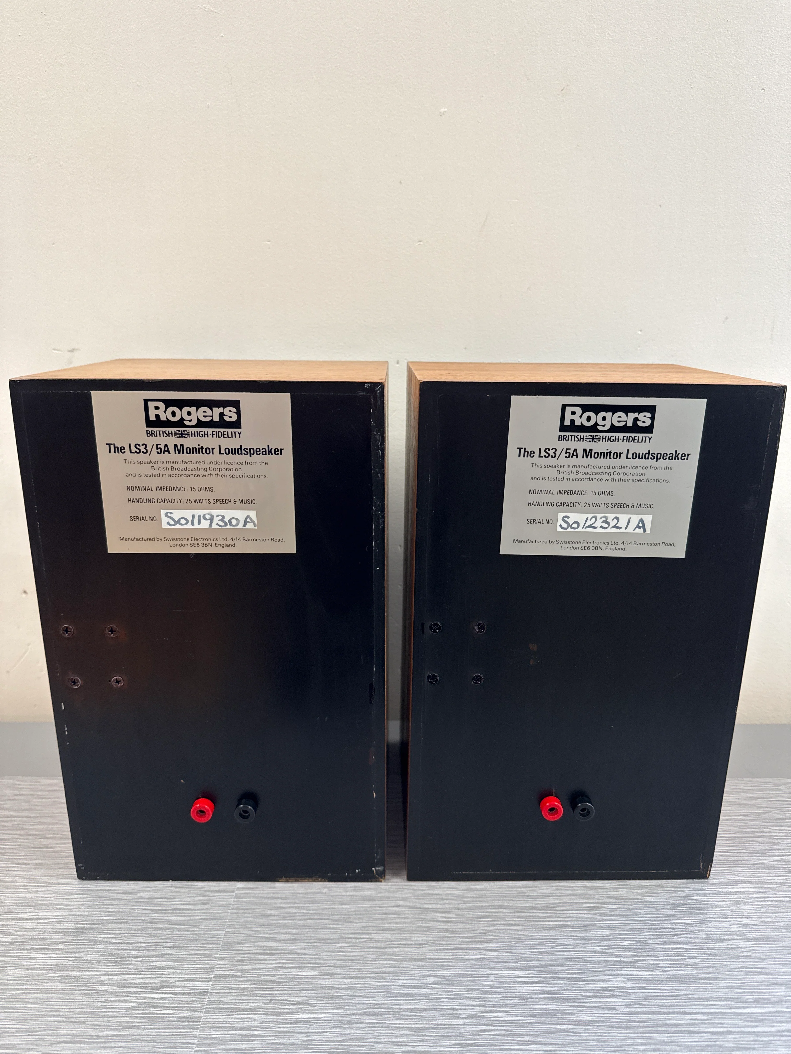 Rogers LS3/5A Speakers - Image 3