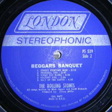 The Rolling Stones - Beggars Banquet (LP, Album, Gat) (Very Good Plus (VG+)) - Image 4