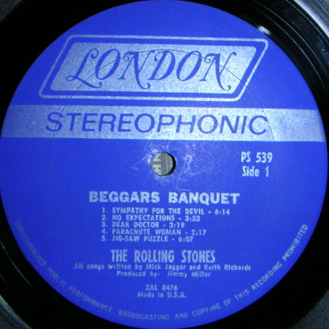 The Rolling Stones - Beggars Banquet (LP, Album, Gat) (Very Good Plus (VG+)) - Image 5