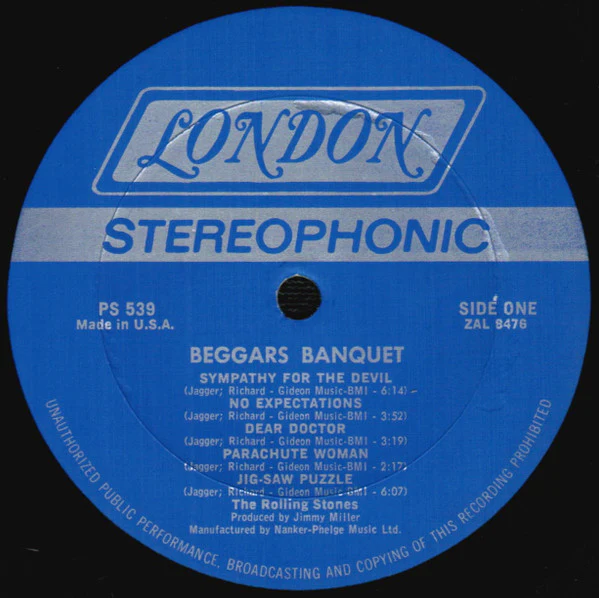 Rolling Stones* - Beggars Banquet (LP, Album, RE, Gat) (Very Good Plus (VG+)) - Image 5