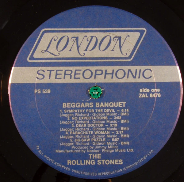 The Rolling Stones - Beggars Banquet (LP, Album, RE, Kee) (Very Good Plus (VG+)) - Image 3