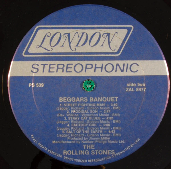 The Rolling Stones - Beggars Banquet (LP, Album, RE, Kee) (Very Good Plus (VG+)) - Image 4