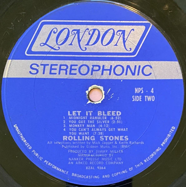 Rolling Stones* - Let It Bleed (LP, Album, Pit) (Very Good (VG)) - Image 4