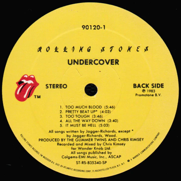 The Rolling Stones - Undercover (LP, Album, SP ) (Near Mint (NM or M-)) - Image 4