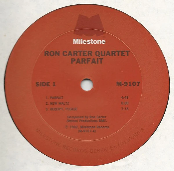 Ron Carter Quartet - Parfait (LP, Album) (Very Good Plus (VG+)) - Image 4