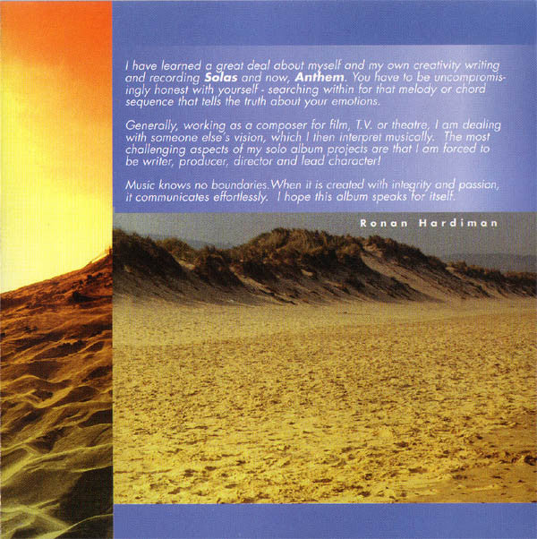 Ronan Hardiman - Anthem (CD, Album) (Near Mint (NM or M-)) - Image 3
