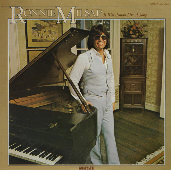 Ronnie Milsap - It Was Almost Like A Song (LP, Album, RE) (Very Good Plus (VG+))