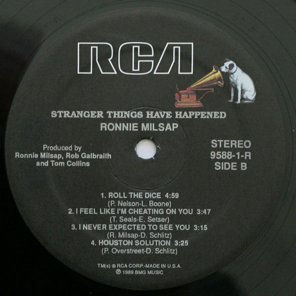 Ronnie Milsap - Stranger Things Have Happened (LP) (Mint (M)) - Image 4