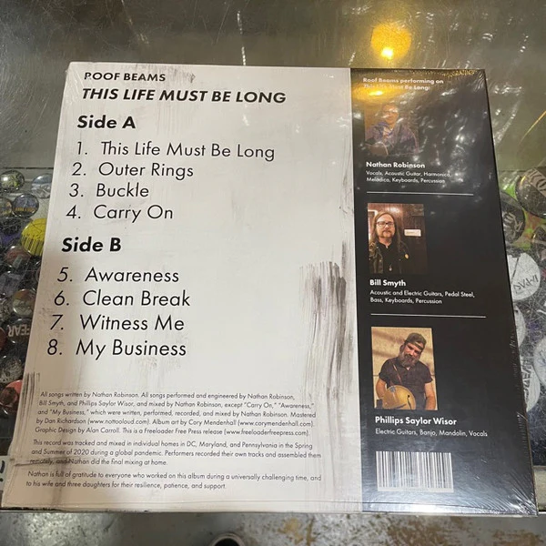 Roof Beams - This Life Must Be Long (LP, Album) (Mint (M)) - Image 2