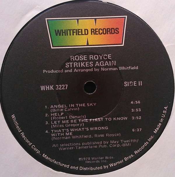 Rose Royce - Strikes Again (LP, Album, Gat) (Very Good Plus (VG+)) - Image 5