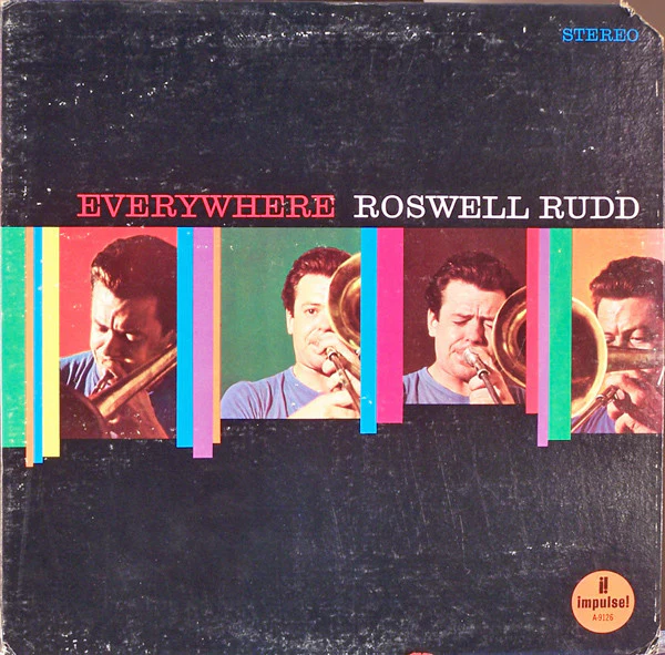 Roswell Rudd - Everywhere (LP, Album, RE, Gat) (Very Good Plus (VG+))