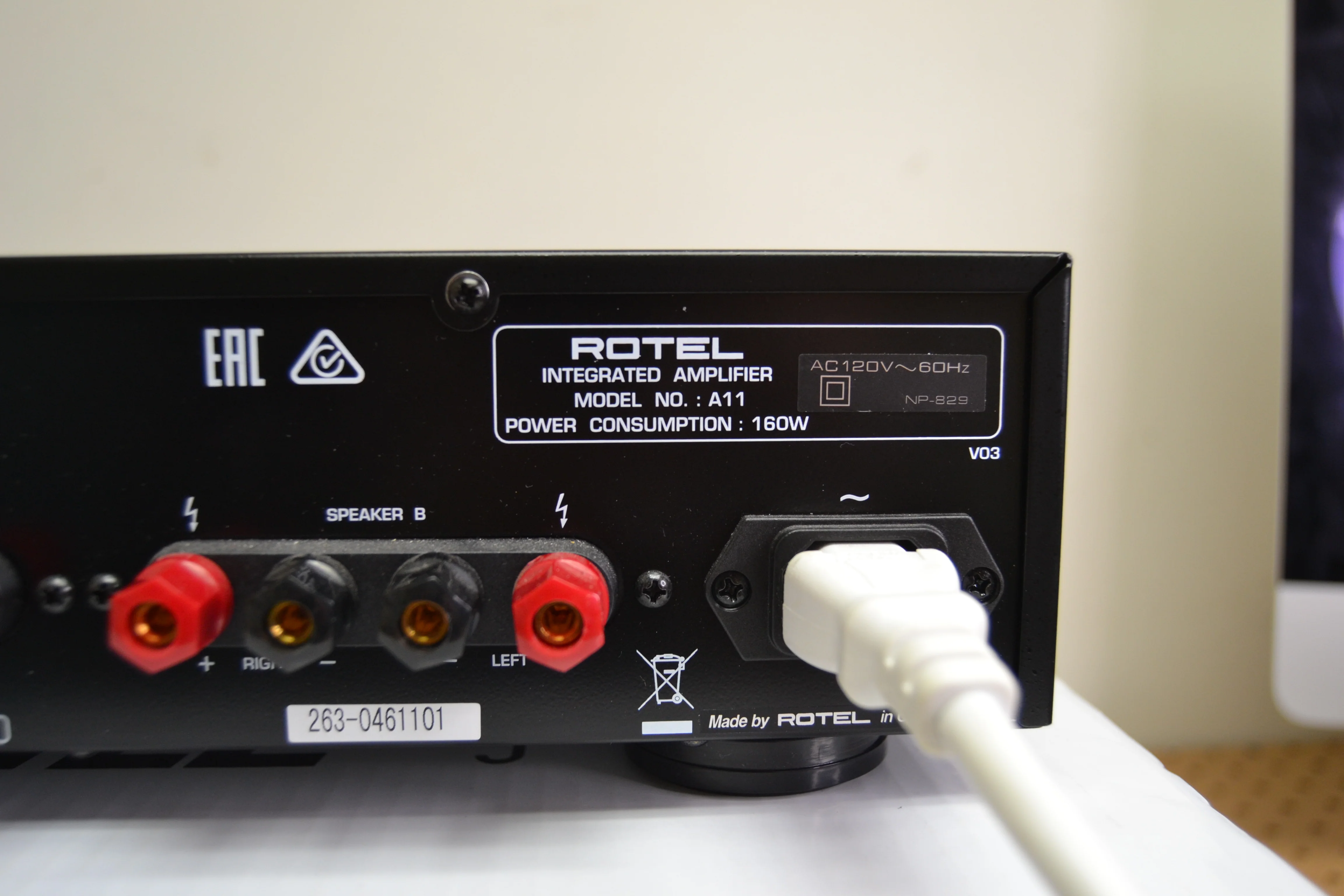 Rotel A11 Tribute Stereo Integrated Amplifier * Box * - Image 12