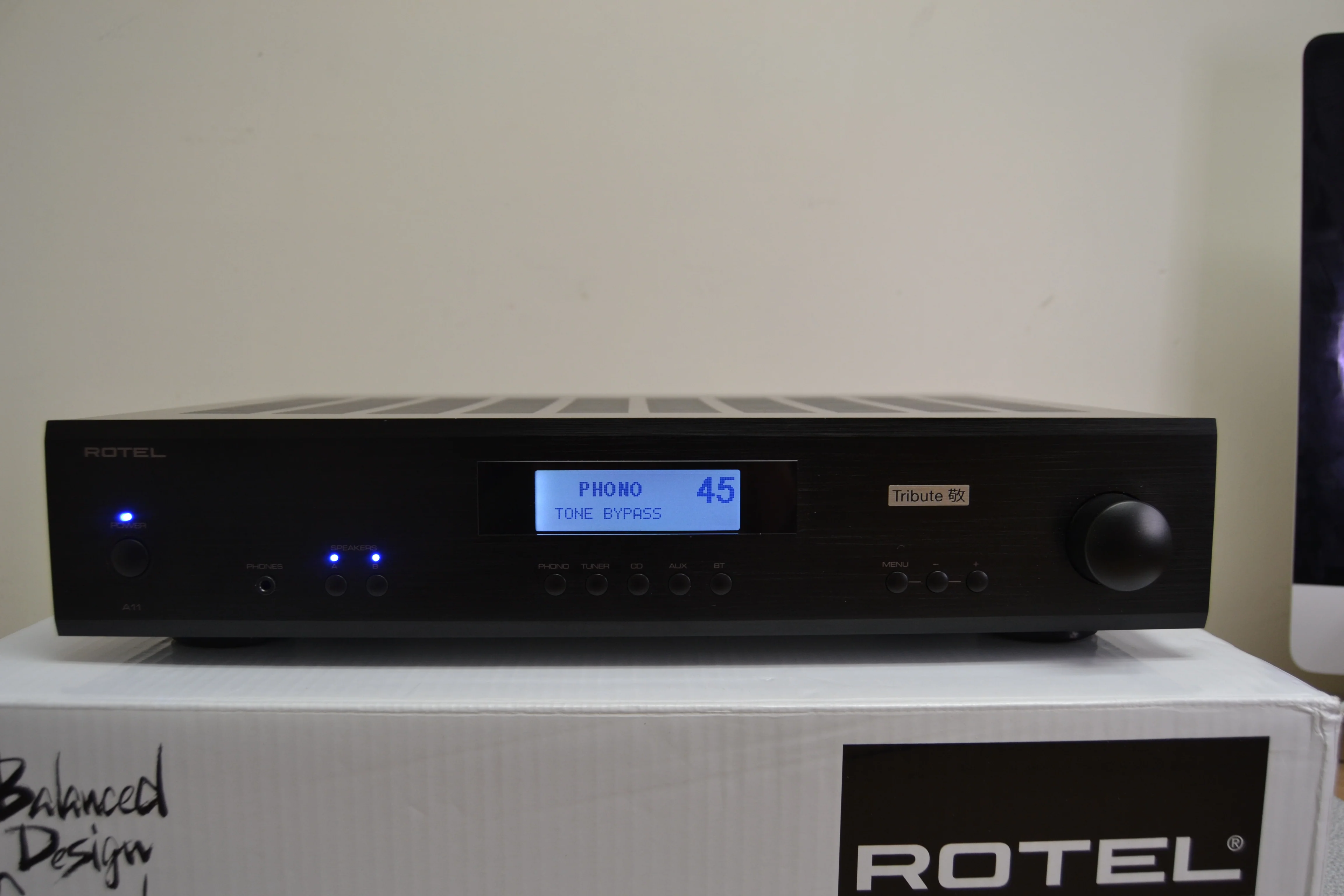 Rotel A11 Tribute Stereo Integrated Amplifier * Box * - Image 2