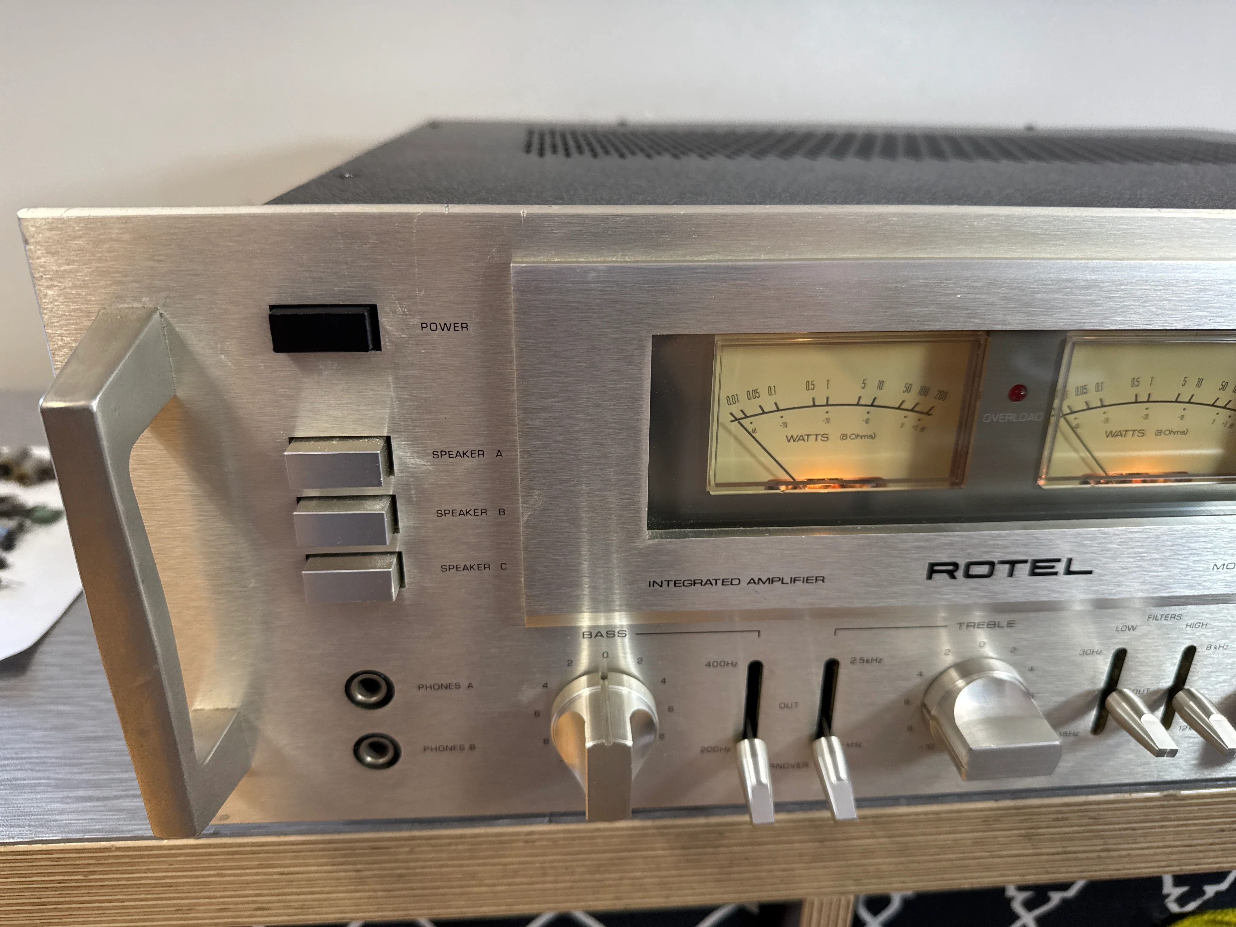 Rotel RA-1412 Integrated Amplifier * Full Rebuilt and Recap - Image 2